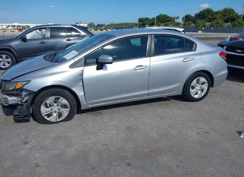 Photo 2 of 2014 Honda Civic LX (VIN 19XFB2F55EE047820)