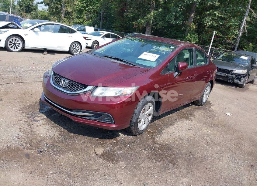 Photo 2 of 2014 Honda Civic LX (VIN 19XFB2F55EE068103)