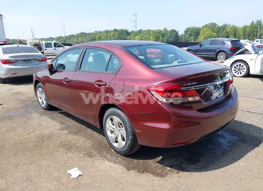 Photo 3 of 2014 Honda Civic LX (VIN 19XFB2F55EE068103)