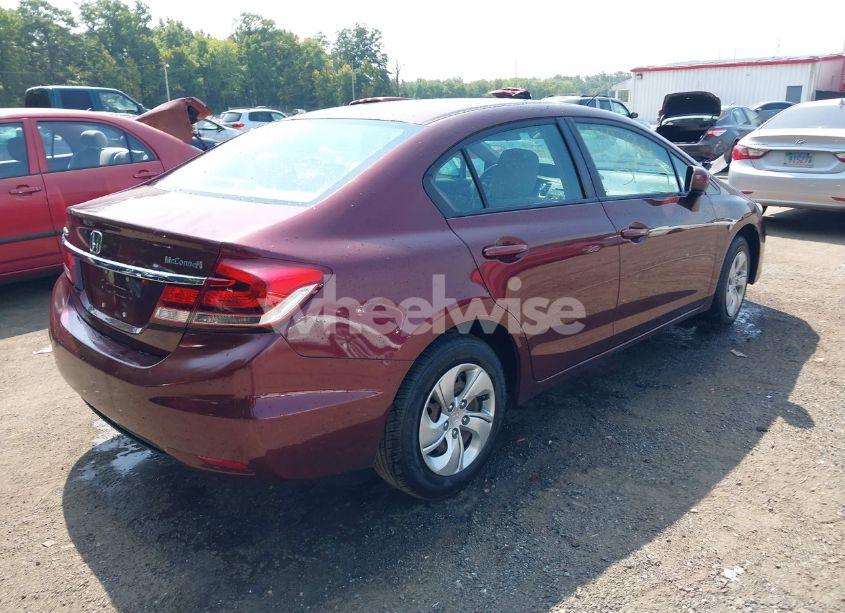 Photo 4 of 2014 Honda Civic LX (VIN 19XFB2F55EE068103)