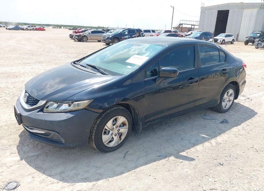 Photo 2 of 2014 Honda Civic LX (VIN 19XFB2F55EE069414)