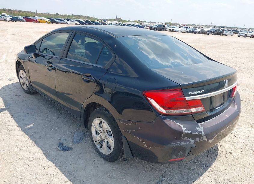 Photo 3 of 2014 Honda Civic LX (VIN 19XFB2F55EE069414)