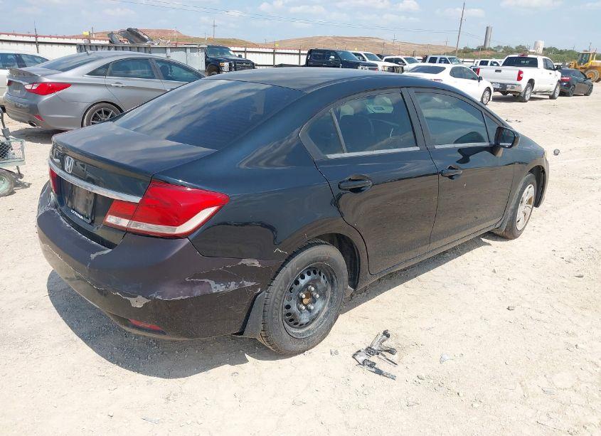 Photo 4 of 2014 Honda Civic LX (VIN 19XFB2F55EE069414)