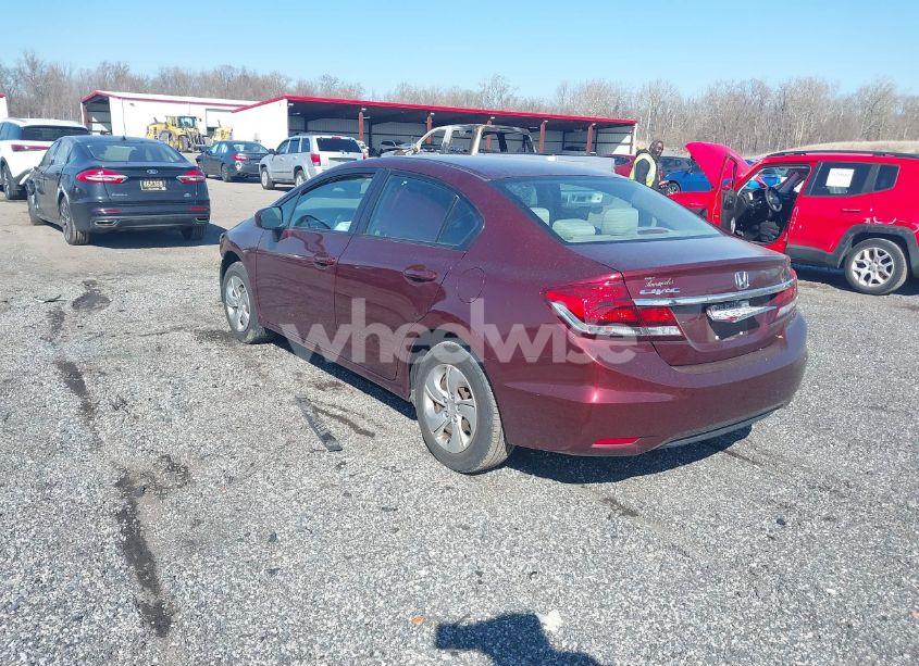 Photo 3 of 2014 Honda Civic LX (VIN 19XFB2F55EE070658)