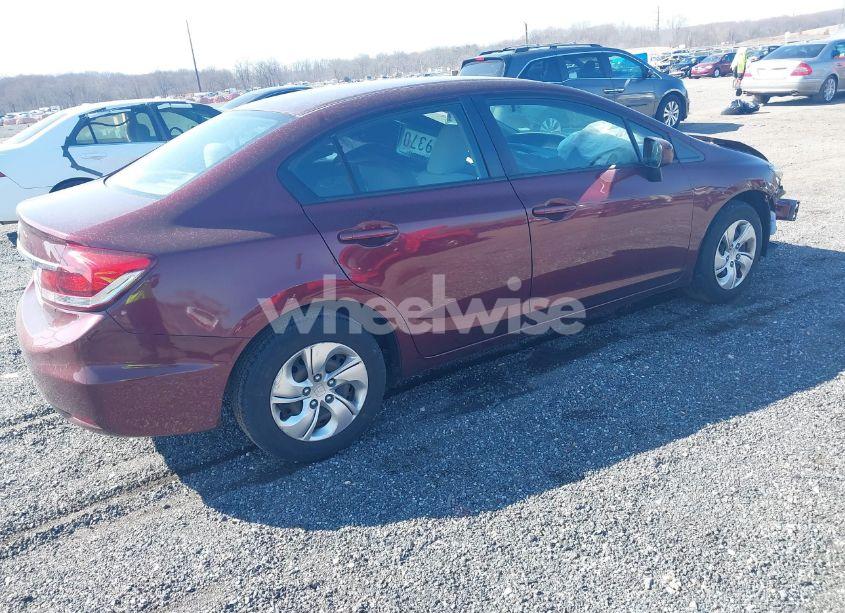 Photo 4 of 2014 Honda Civic LX (VIN 19XFB2F55EE070658)