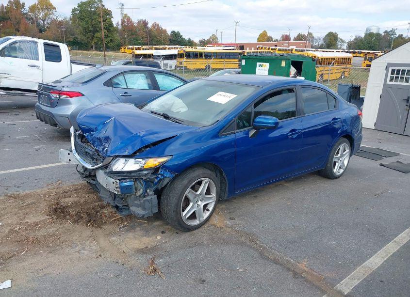 Photo 2 of 2014 Honda Civic LX (VIN 19XFB2F55EE083491)