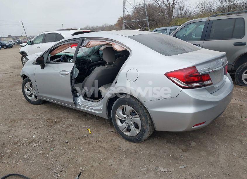 Photo 3 of 2014 Honda Civic LX (VIN 19XFB2F55EE210725)