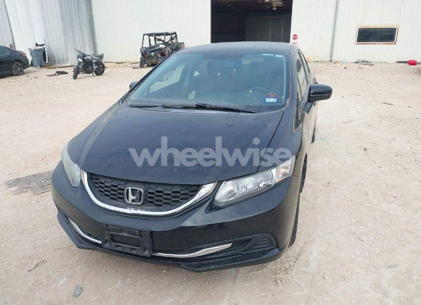Photo 12 of 2014 Honda Civic LX (VIN 19XFB2F55EE214533)