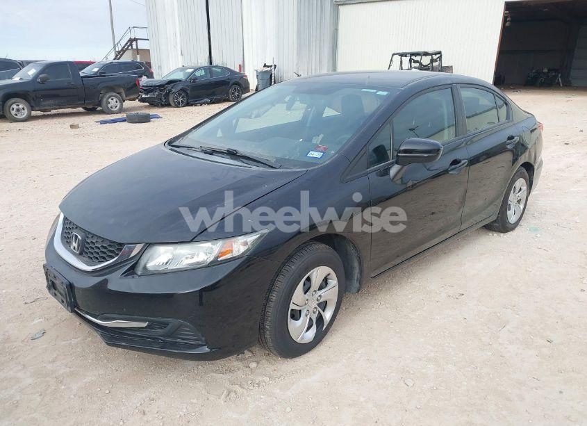 Photo 2 of 2014 Honda Civic LX (VIN 19XFB2F55EE214533)