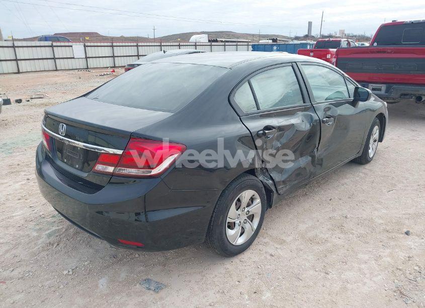 Photo 4 of 2014 Honda Civic LX (VIN 19XFB2F55EE214533)