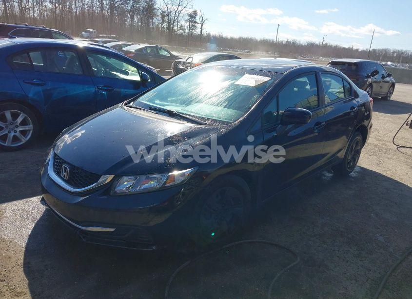 Photo 2 of 2014 Honda Civic LX (VIN 19XFB2F55EE216802)