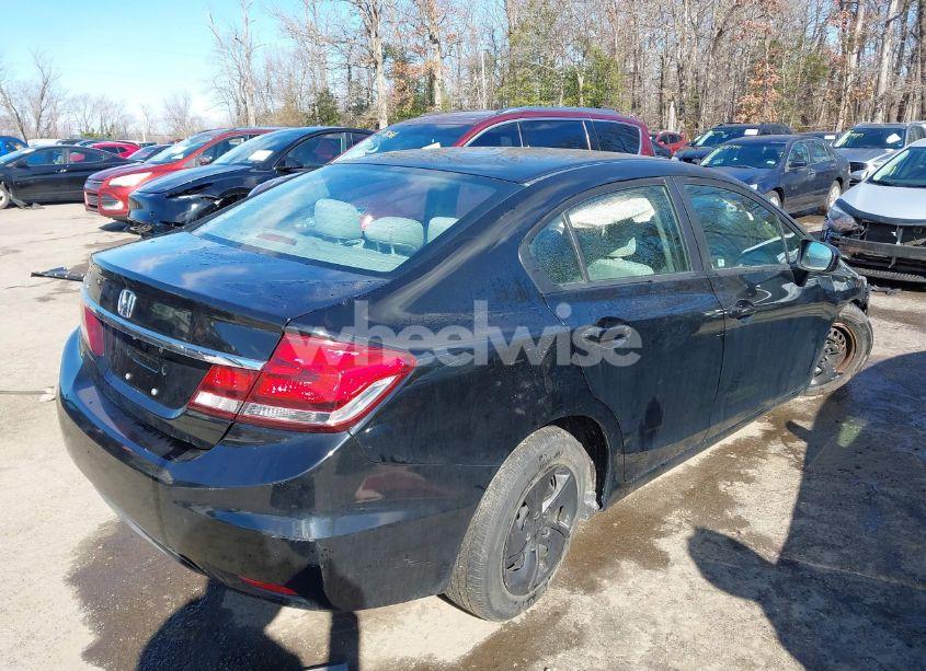 Photo 4 of 2014 Honda Civic LX (VIN 19XFB2F55EE216802)
