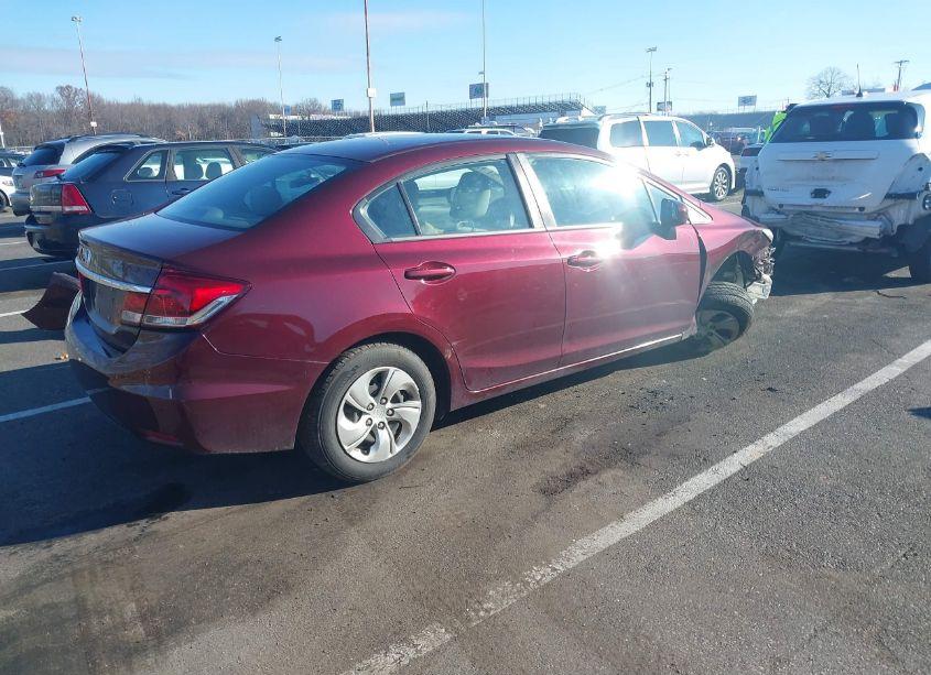 Photo 4 of 2014 Honda Civic LX (VIN 19XFB2F55EE219053)