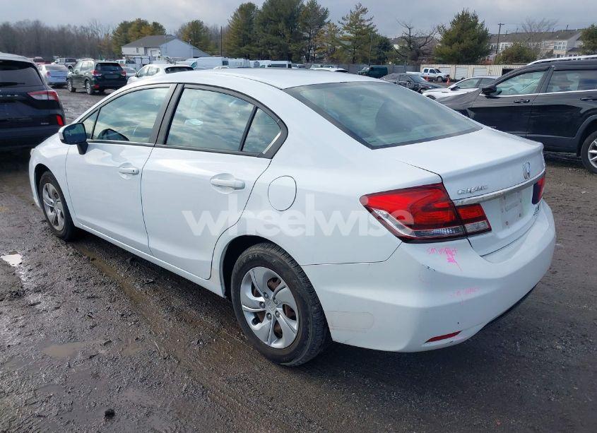 Photo 3 of 2014 Honda Civic LX (VIN 19XFB2F55EE226455)