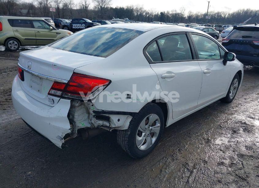 Photo 4 of 2014 Honda Civic LX (VIN 19XFB2F55EE226455)