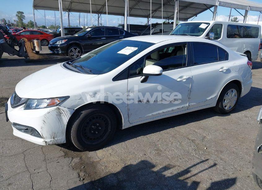 Photo 2 of 2014 Honda Civic LX (VIN 19XFB2F55EE239058)