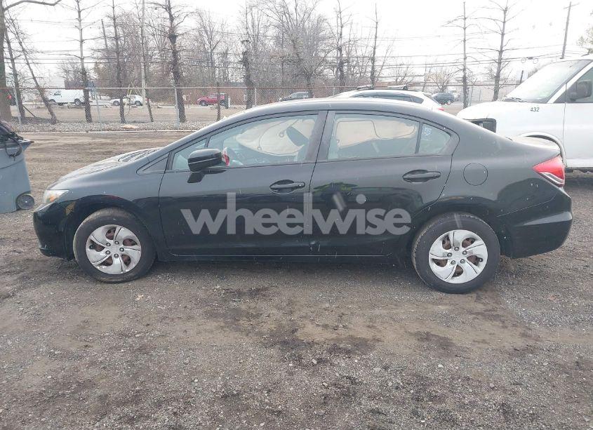 Photo 14 of 2014 Honda Civic LX (VIN 19XFB2F55EE239769)