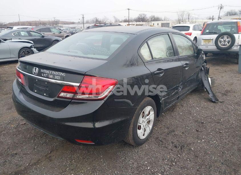 Photo 4 of 2014 Honda Civic LX (VIN 19XFB2F55EE239769)