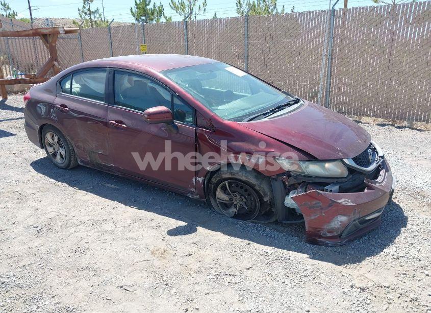 2014 Honda Civic LX (VIN 19XFB2F55EE249489) main photo