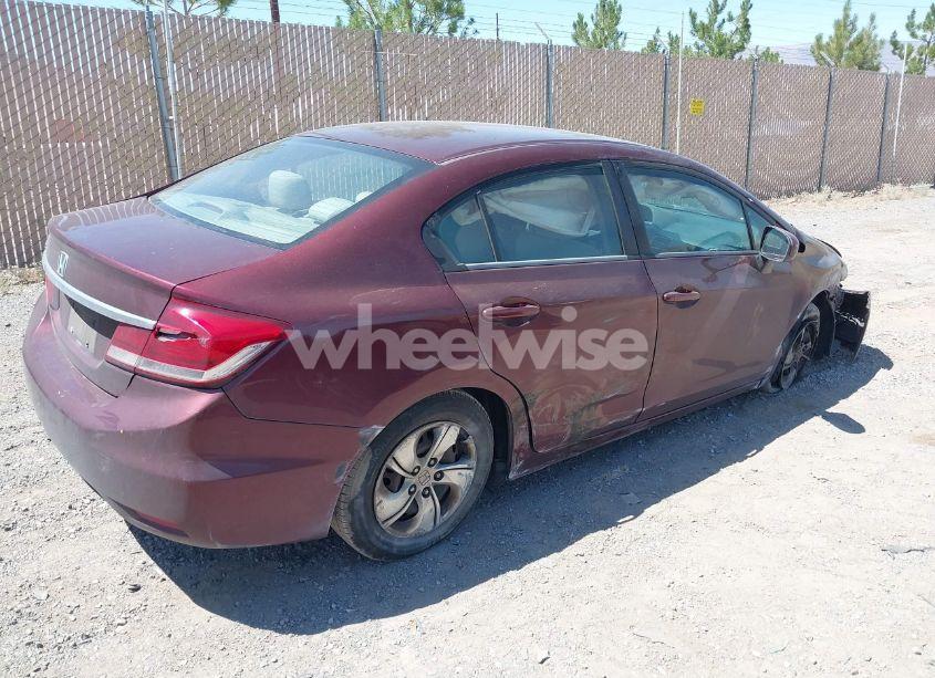 Photo 4 of 2014 Honda Civic LX (VIN 19XFB2F55EE249489)