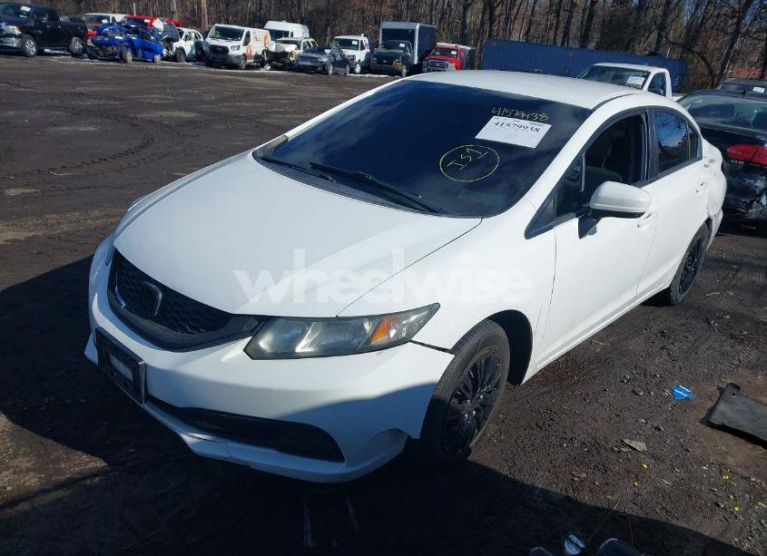 Photo 2 of 2014 Honda Civic LX (VIN 19XFB2F55EE257785)