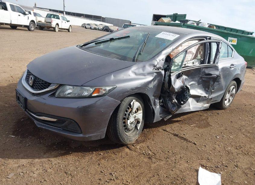 Photo 2 of 2015 Honda Civic LX (VIN 19XFB2F55FE044188)
