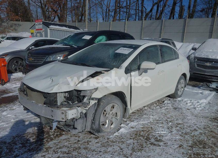 Photo 2 of 2015 Honda Civic LX (VIN 19XFB2F55FE204926)