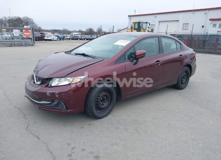 Photo 2 of 2015 Honda Civic LX (VIN 19XFB2F55FE252670)