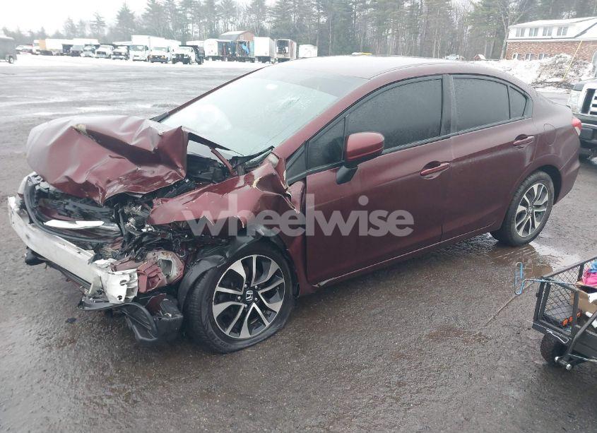 Photo 2 of 2015 Honda Civic LX (VIN 19XFB2F55FE254919)