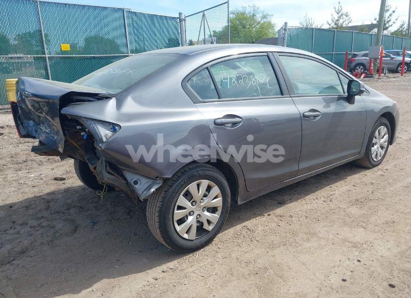 Photo 4 of 2012 Honda Civic LX (VIN 19XFB2F56CE012149)