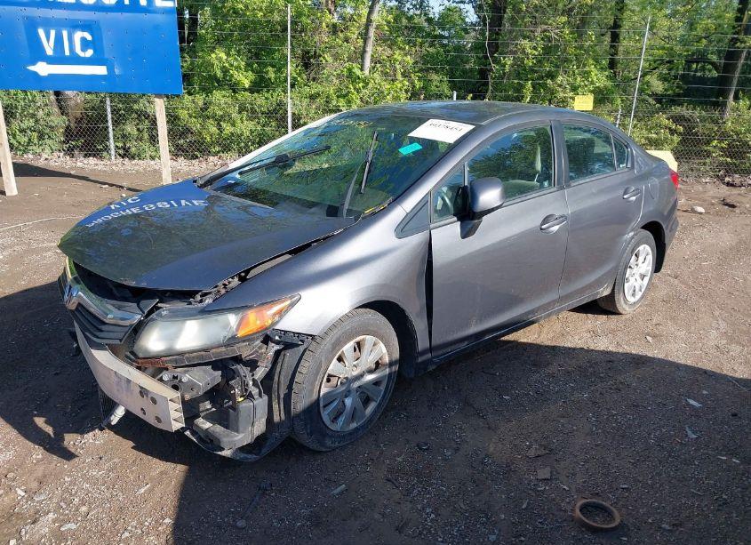 Photo 2 of 2012 Honda Civic LX (VIN 19XFB2F56CE013222)