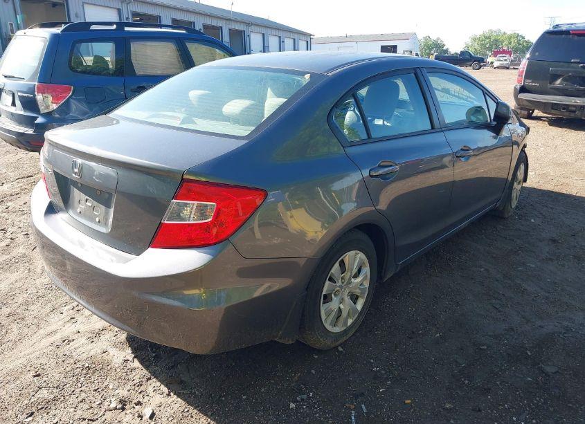 Photo 4 of 2012 Honda Civic LX (VIN 19XFB2F56CE013222)