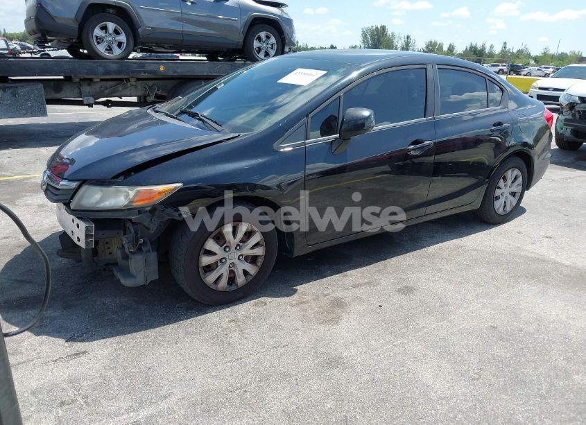 Photo 2 of 2012 Honda Civic LX (VIN 19XFB2F56CE016234)