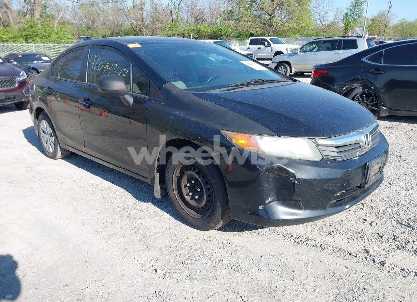 2012 Honda Civic LX (VIN 19XFB2F56CE037357) main photo