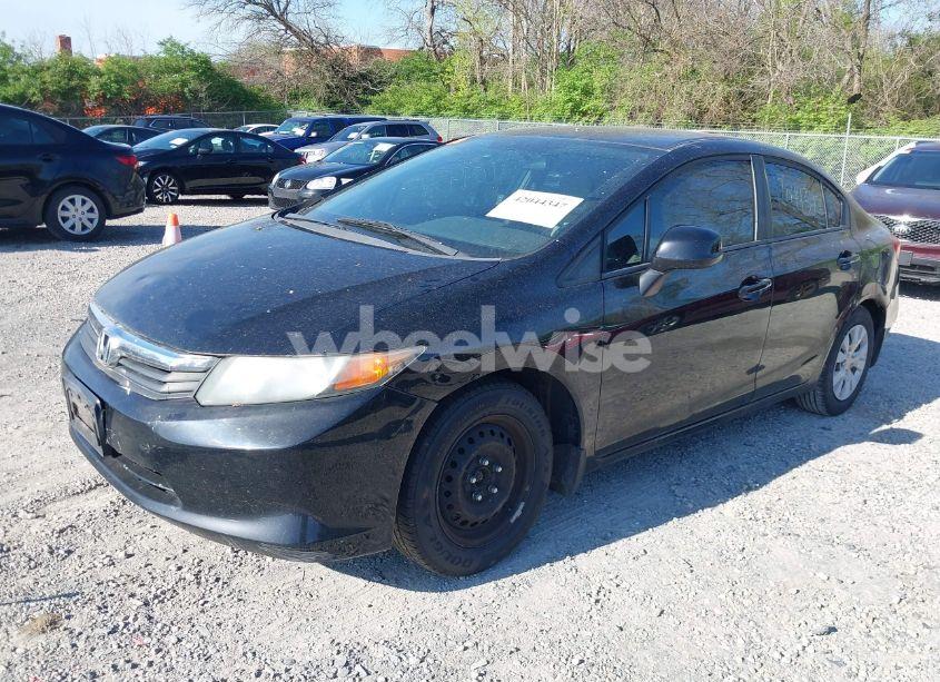 Photo 2 of 2012 Honda Civic LX (VIN 19XFB2F56CE037357)