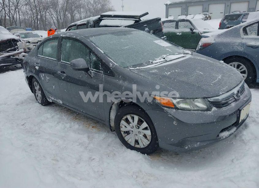 2012 Honda Civic SDN LX (VIN 19XFB2F56CE039772) main photo