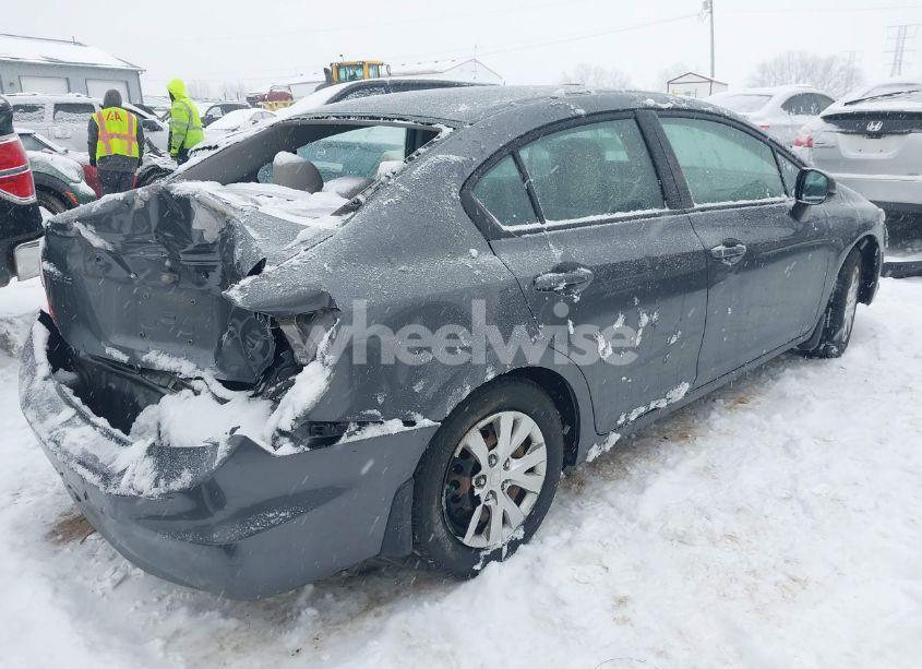 Photo 4 of 2012 Honda Civic SDN LX (VIN 19XFB2F56CE039772)