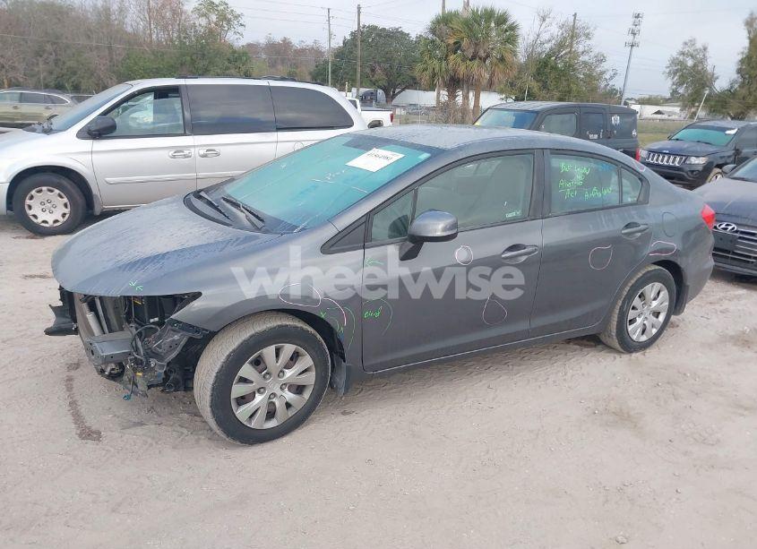 Photo 2 of 2012 Honda Civic LX (VIN 19XFB2F56CE051257)