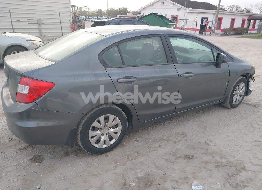 Photo 4 of 2012 Honda Civic LX (VIN 19XFB2F56CE051257)