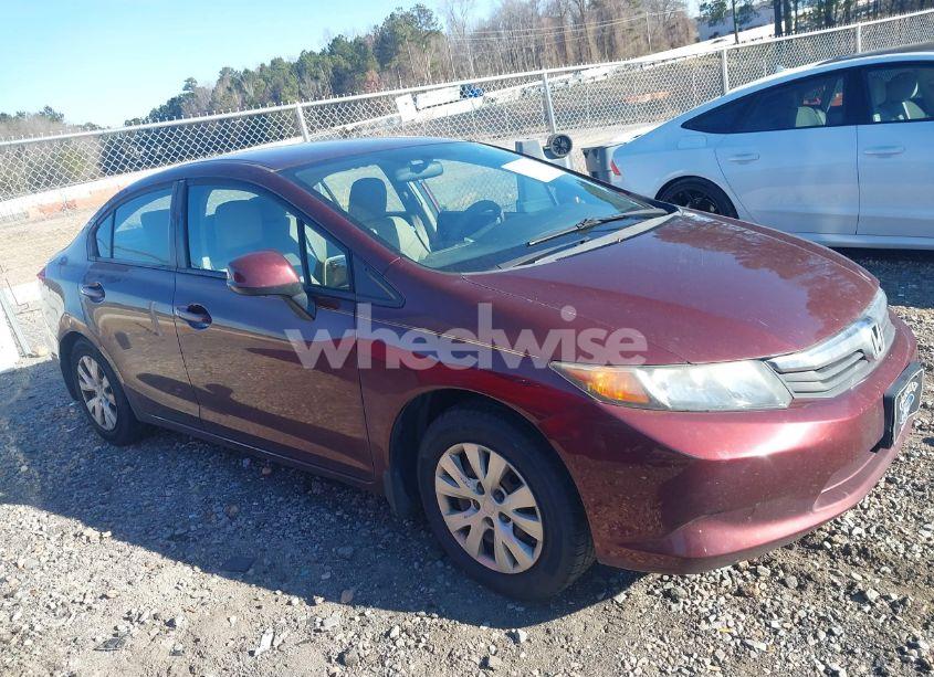 2012 Honda Civic SDN LX (VIN 19XFB2F56CE055082) main photo