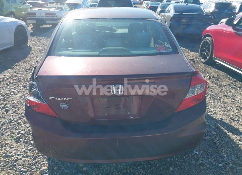 Photo 16 of 2012 Honda Civic SDN LX (VIN 19XFB2F56CE055082)