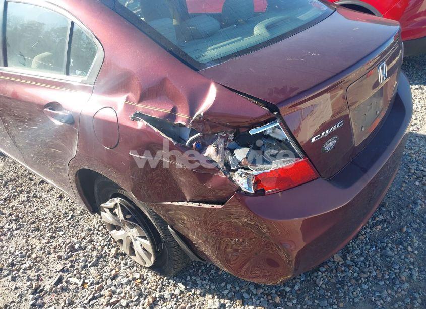 Photo 6 of 2012 Honda Civic SDN LX (VIN 19XFB2F56CE055082)