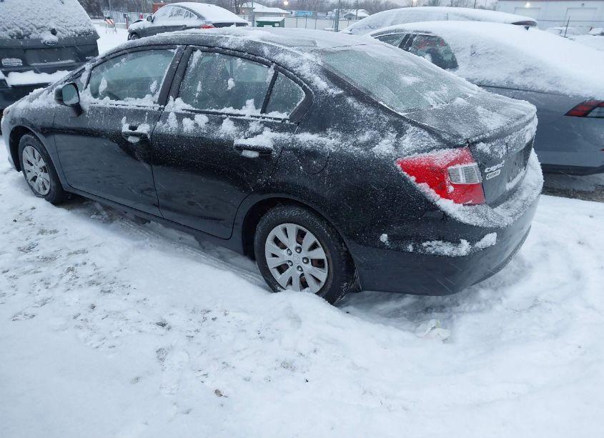 Photo 3 of 2012 Honda Civic SDN LX (VIN 19XFB2F56CE072836)