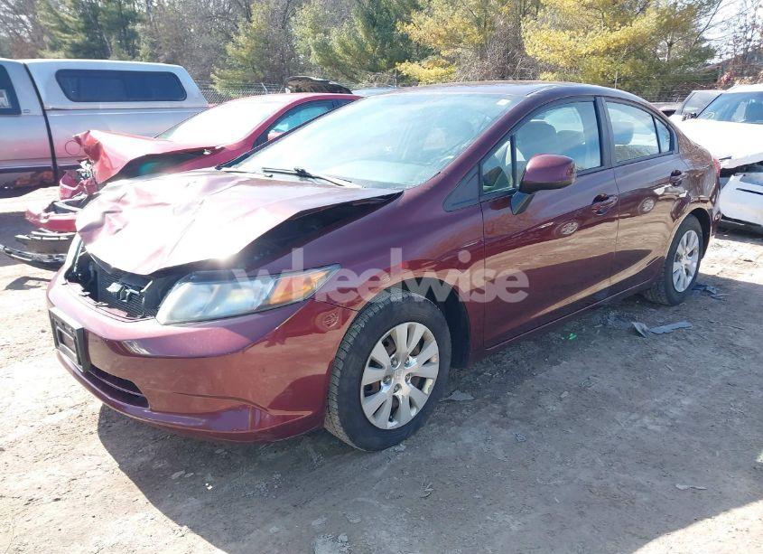 Photo 2 of 2012 Honda Civic LX (VIN 19XFB2F56CE098093)