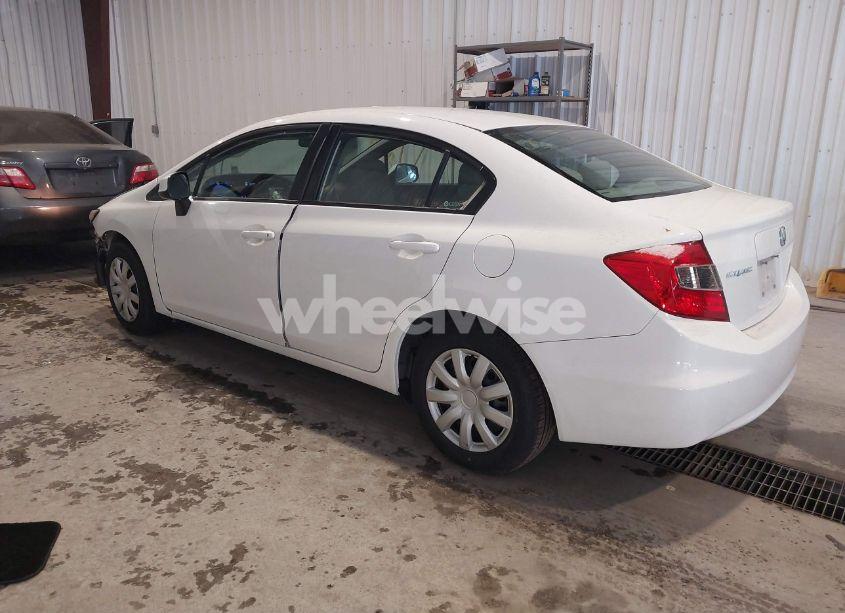 Photo 3 of 2012 Honda Civic SDN LX (VIN 19XFB2F56CE349338)