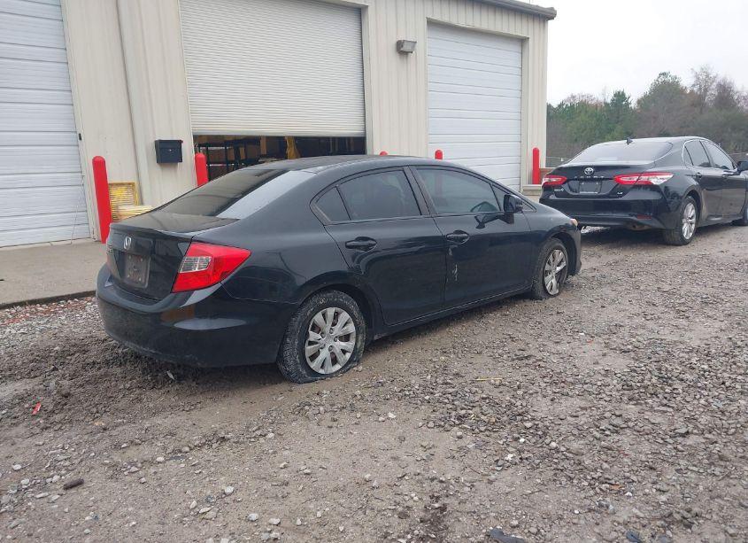Photo 4 of 2012 Honda Civic SDN LX (VIN 19XFB2F56CE357066)