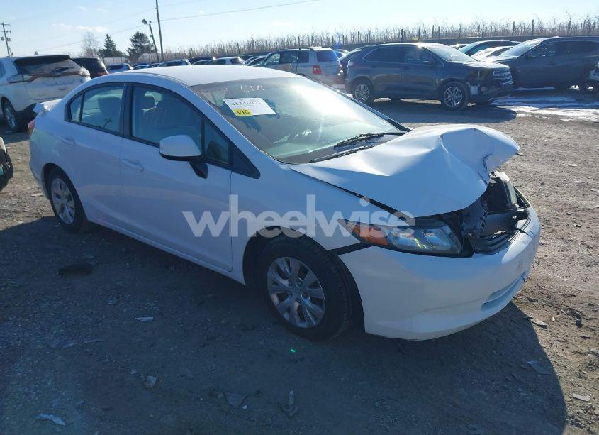 2012 Honda Civic SDN LX (VIN 19XFB2F56CE358962) main photo