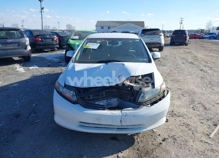 Photo 12 of 2012 Honda Civic SDN LX (VIN 19XFB2F56CE358962)