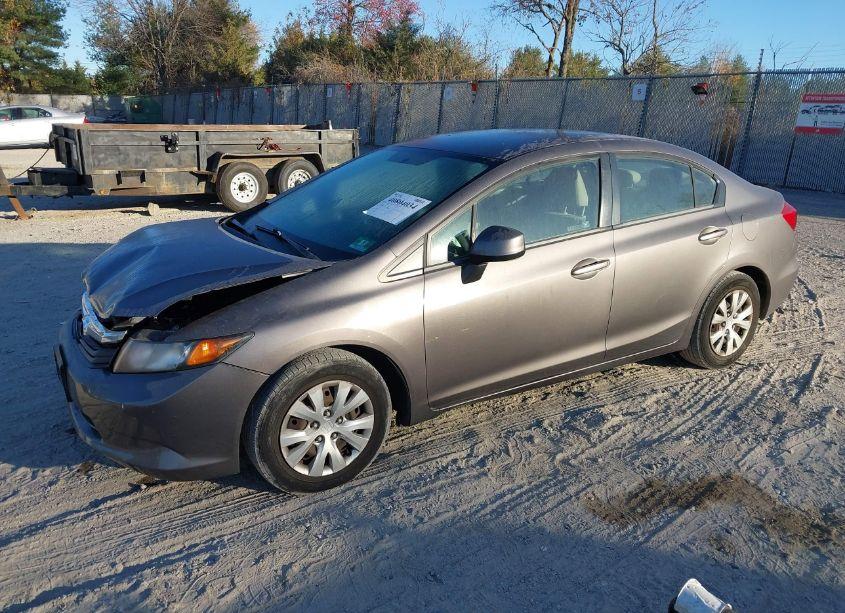 Photo 2 of 2012 Honda Civic LX (VIN 19XFB2F56CE378144)