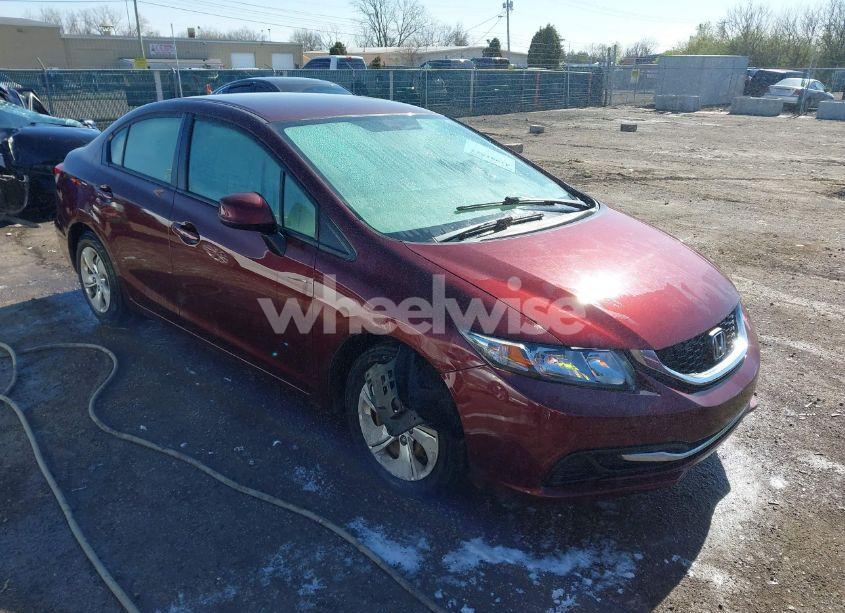 2013 Honda Civic LX (VIN 19XFB2F56DE014582) main photo